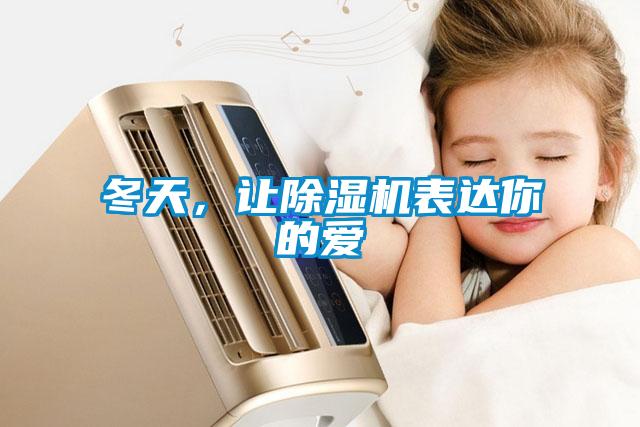 冬天，讓除濕機表達你的愛