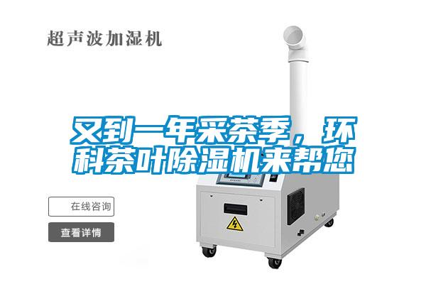 又到一年采茶季，環(huán)科茶葉除濕機來幫您