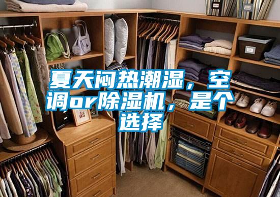 夏天悶熱潮濕，空調(diào)or除濕機(jī)，是個選擇