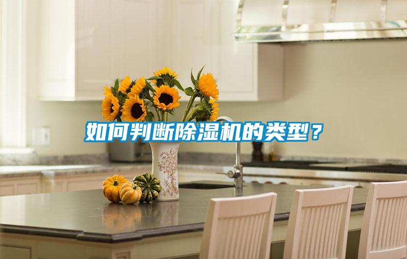 如何判斷除濕機的類型？