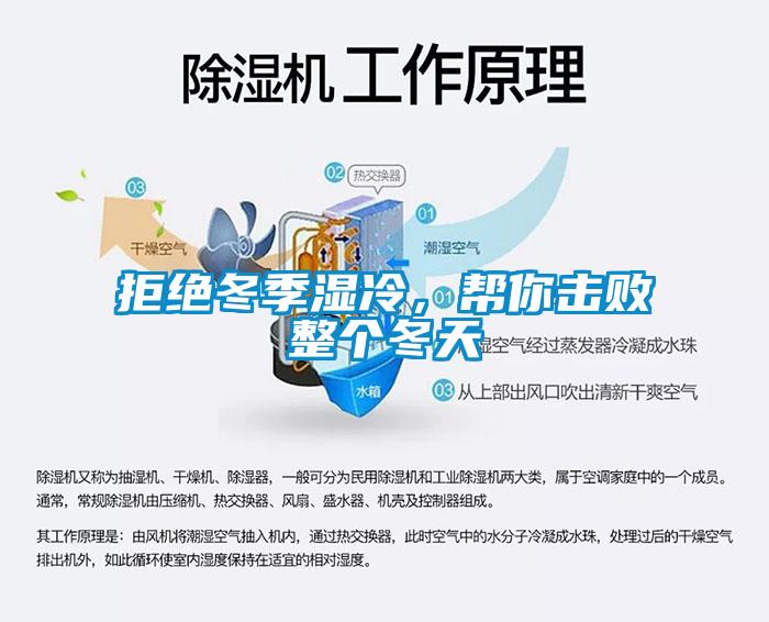 拒絕冬季濕冷，幫你擊敗整個冬天