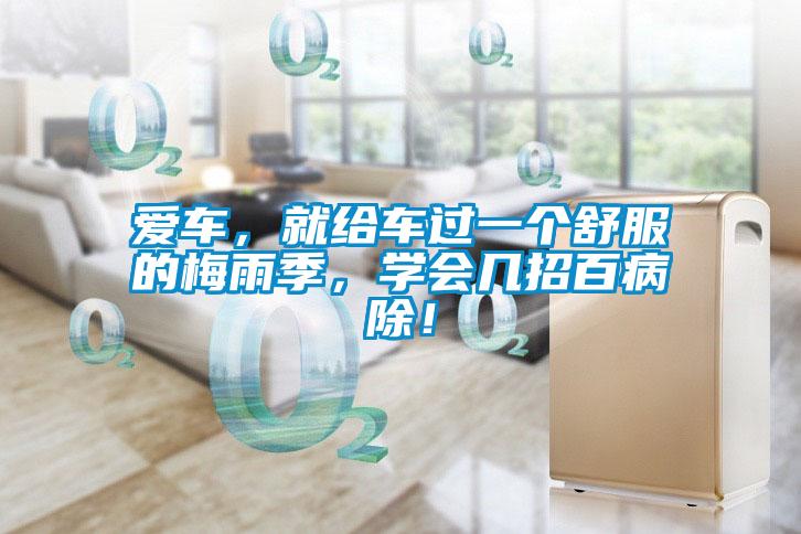 愛車，就給車過一個舒服的梅雨季，學(xué)會幾招百病除！