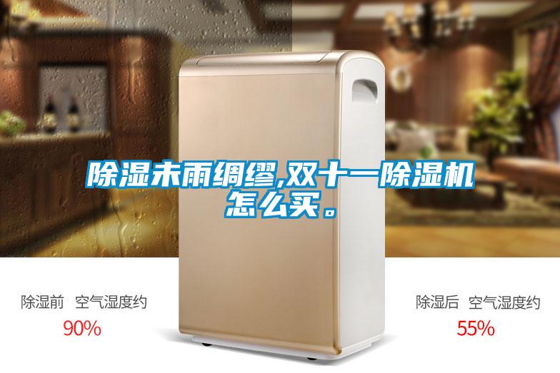除濕未雨綢繆,雙十一除濕機怎么買。