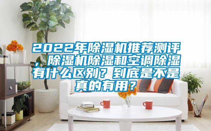 2022年除濕機(jī)推薦測評(píng)，除濕機(jī)除濕和空調(diào)除濕有什么區(qū)別？到底是不是真的有用？