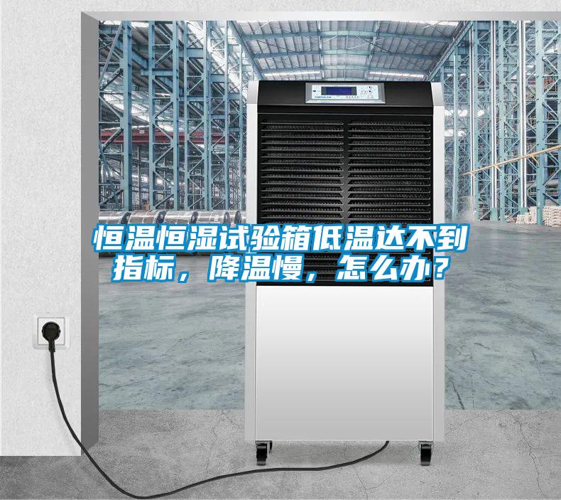 恒溫恒濕試驗箱低溫達不到指標，降溫慢，怎么辦？