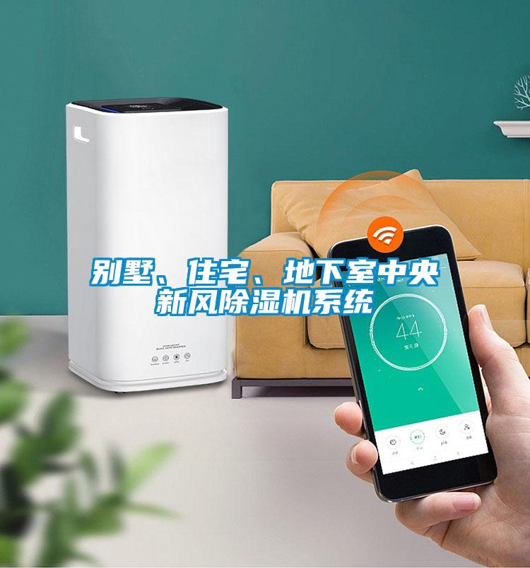 別墅、住宅、地下室中央新風(fēng)除濕機(jī)系統(tǒng)