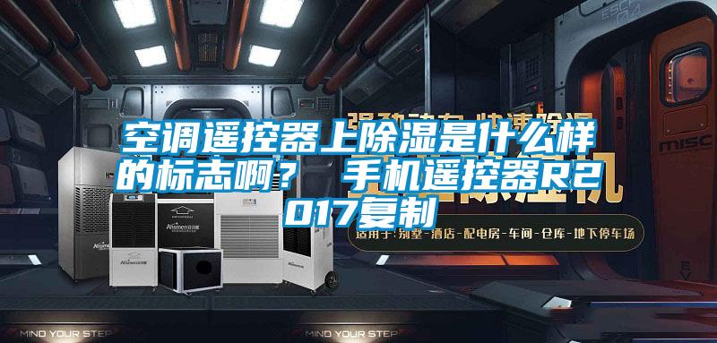 空調(diào)遙控器上除濕是什么樣的標(biāo)志啊？ 手機遙控器R2017復(fù)制