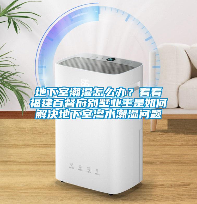 地下室潮濕怎么辦？看看福建百督府別墅業主是如何解決地下室滲水潮濕問題
