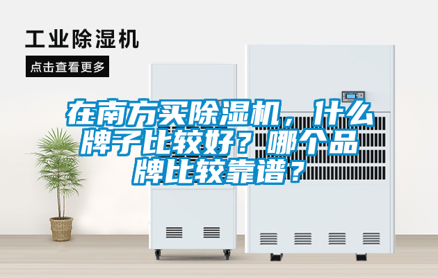在南方買除濕機(jī)，什么牌子比較好？哪個(gè)品牌比較靠譜？