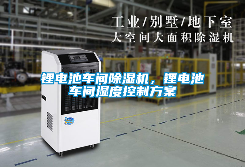 鋰電池車間除濕機(jī)，鋰電池車間濕度控制方案