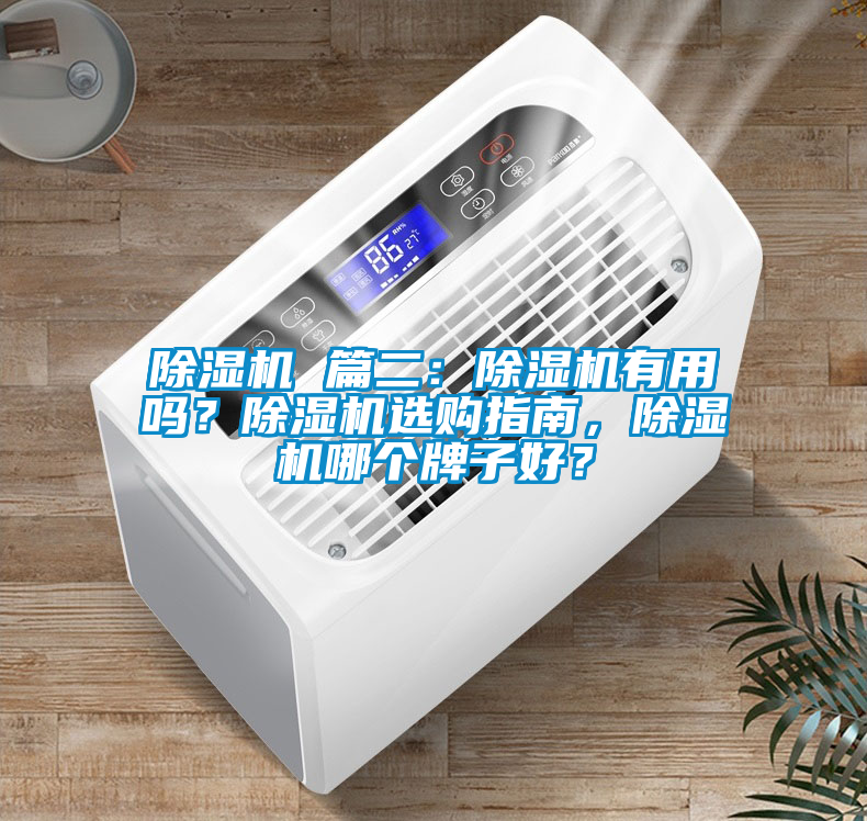 除濕機(jī) 篇二：除濕機(jī)有用嗎？除濕機(jī)選購(gòu)指南，除濕機(jī)哪個(gè)牌子好？