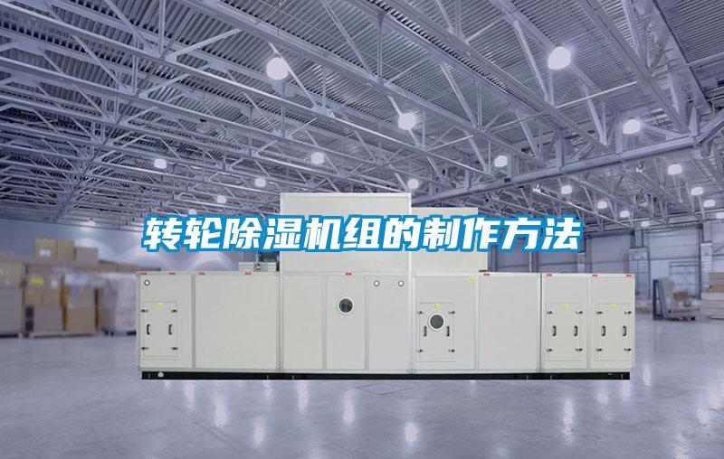 轉(zhuǎn)輪除濕機組的制作方法