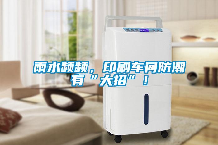 雨水頻頻，印刷車間防潮有“大招”！