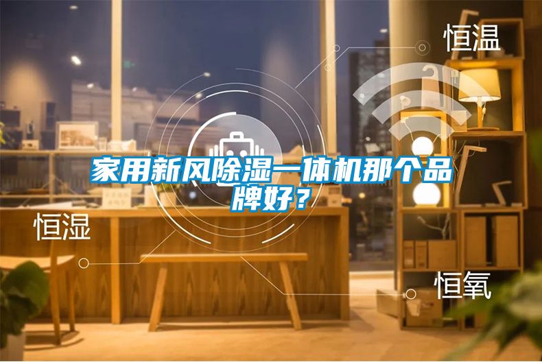 家用新風(fēng)除濕一體機那個品牌好？